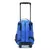 Mochila Good Pak Con Carro Lisa Azul Francia Escolar - Maple