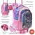 Mochila Con Carro 18 Pulgadas Pets Pantastic Con Llavero Art. 37597 en internet