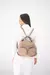 Cartera Mochila Moda Dama Cuero Sintetico Bag Stage - Maple