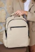 Imagen de Mochila Barbara Bags Grande Ecocuero Con Portanotebook