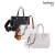 Cartera Cuadrada Barbara con portallave BB279
