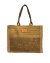 Bolso Cuadrado Canteo Grande Rafia 26110 - tienda online