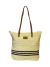Bolso Grande Canteo Rafia Combinado - comprar online
