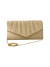 Cartera de fiesta Canteo con cadena solapa triangular 26572 - Maple