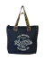 Bolso Mediano Canteo Lona Estampada Vintage - comprar online