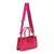 Bandolera Pink Tiny Skora Manijas Y Correa Rectangular - comprar online