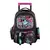 Mochila Footy Con Carro 18 Pulgadas Multibolsillo Metalizada - comprar online