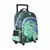 Mochila Footy Infantil Dinosaurio Luces Escolar F2201