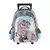Mochila Footy Infantil Dinosaurio Luces Escolar F2201 - Maple