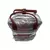 Mochila Dama Porta Netbook Puffer Metalizada Moiru Manijas - Maple