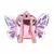 Mochila 12 Pulgadas Jardin Metalizada Arcoiris Zaphir Kids