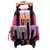 Mochila Escolar Simones Urbana Con Carro 16 Pulgadas Rosa - comprar online