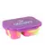 Tapper Doble Plegable Silicona Nena Lunchera Footy Lisas - tienda online