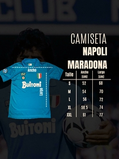 CAMISETA RETRO NAPOLI MARADONA (1986) + SHORT AFA DE REGALO - comprar online