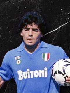 CAMISETA RETRO NAPOLI MARADONA (1986) + SHORT AFA DE REGALO