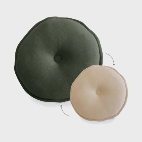 Almofadas due redonda | Rian Tricot