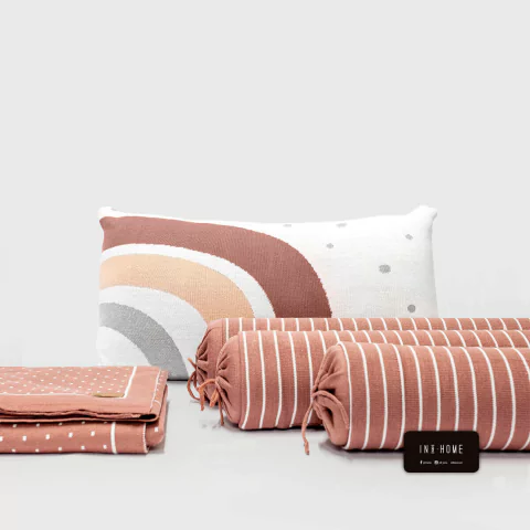 Kit berço magno trip arco iris | Rian Tricot