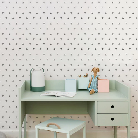 Papel de parede mini triângulo traços - comprar online