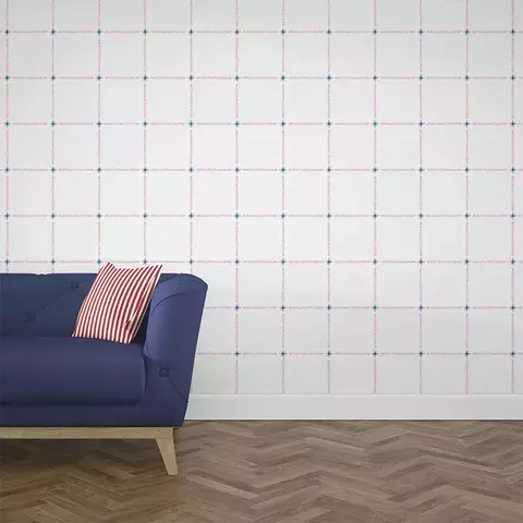 Papel de parede xadrez navy - comprar online