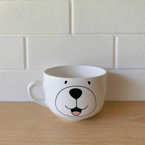 TAZON BLANCO ANIMALITOS - comprar online