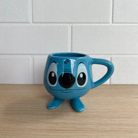 TAZA PATITA TURQUESA STITCH - comprar online