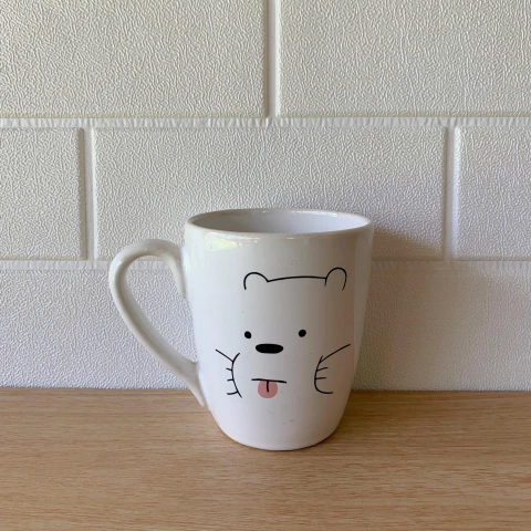 TAZA BOMBE ECONOMICA BLANCA OSOS ESCANDALOSOS - comprar online