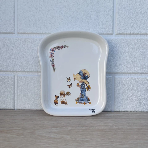 PLATO TOSTADA BLANCO SARAH KAY - comprar online