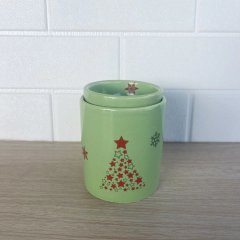 HORNITO VERDE DECO NAVIDEÑA - comprar online