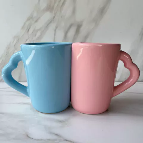 TAZA TU Y YO CELESTE Y ROSA