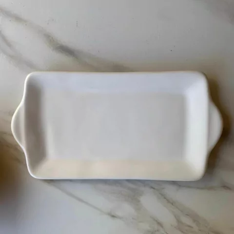 BANDEJA RECTANGULAR BLANCA - comprar online