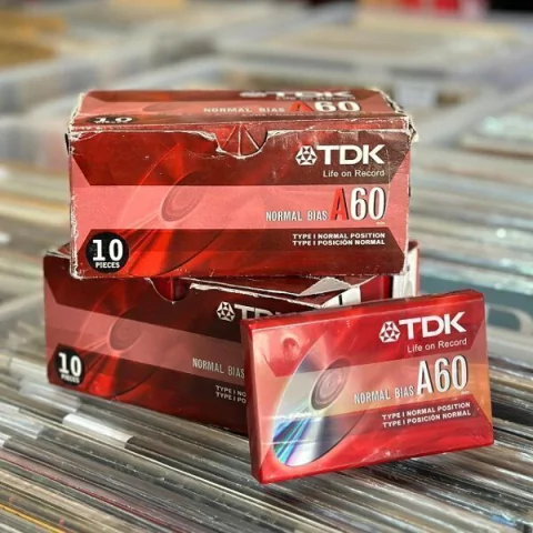 Cassettes - TDK - 60 Minutos - Nuevos - comprar online
