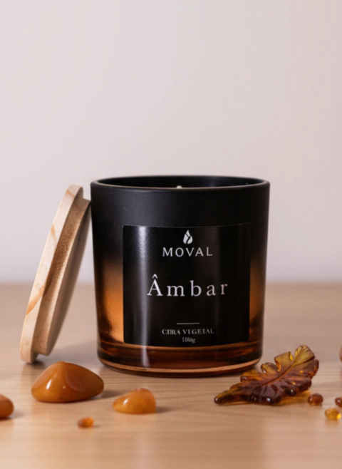 Vela Premium Âmbar 180g - comprar online