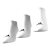 Meia adidas Cano Baixo com 3 pares Masculino - comprar online