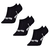 Meia Puma Invisivel Kit com 3 pares Feminino - 34 ao 39 na internet