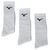Meia Mizuno Basic Cano Alto com 3 Pares Masculino - Procopio