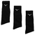 Meia Mizuno Basic Cano Alto com 3 Pares Masculino