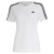 Camiseta adidas Essentials Slim 3-Stripes Feminino na internet