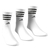 Imagem do Meia adidas 3-Stripes Pack com 3 Pares Masculino