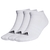 Meia adidas Cano Baixo com 3 pares Masculino