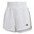Short adidas Treino Malha Cintura Alta Pacer Três Listras Feminino