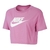 Camiseta Nike Sportswear Club Cropped Feminino