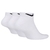 Meia Nike Cano Baixo Atoalhada com 3 Pares Feminino na internet