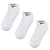 Meia Nike Cano Baixo Atoalhada com 3 Pares Feminino - loja online
