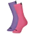 Meia Puma Cano Longo Esportiva com 2 Pares Feminino