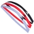Kit adidas de Faixa de Cabeça com 3 Faixas - comprar online