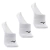 Meia Mizuno Sapatilha Invisível com 3 Pares Masculino - loja online