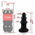 Plug anal escalonado 23x8cm - comprar online