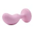 Plug Anal em Silicone com Pedra - Formato de Feijão - Tempero Apimentado Sex Shop