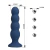Plug Anal com Bolas de Aço e Ventosa - Tempero Apimentado Sex Shop