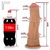 Penis gigante com escroto e ventosa 41x8,8cm - comprar online
